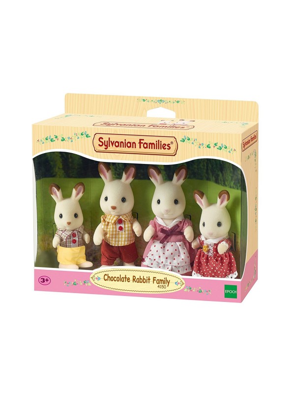 Sylvanian Families Família Conejos Chocolate
