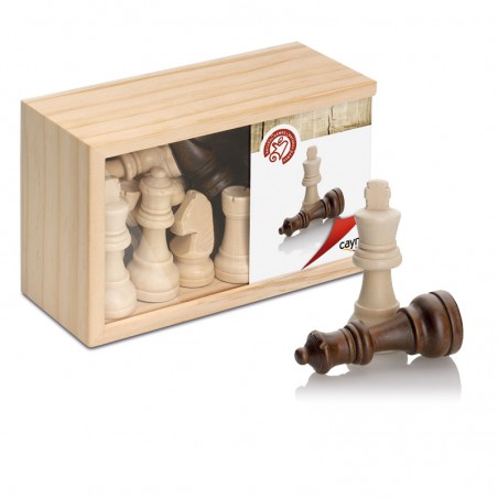 Figuras ajedrez madera grandes