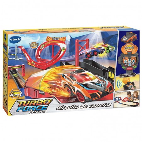Turbo Force race track + 1 turbo force racer