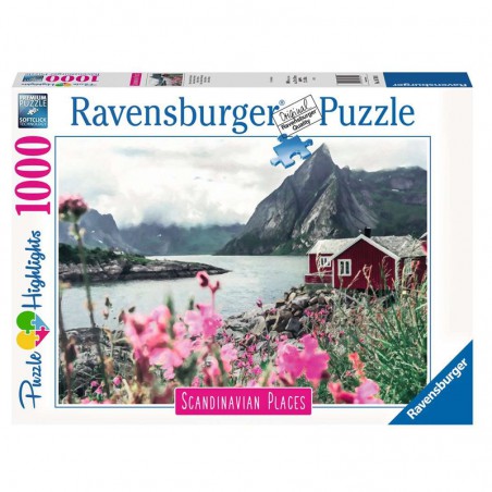 Puzzle Lofoten, Noruega 1000 piezas