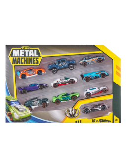 Pack 10 coches metal