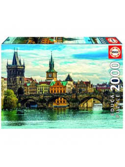Puzzle Vistas de Praga de 2000 piezas