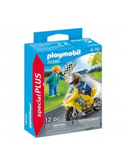 Playmobil® Chicos con moto