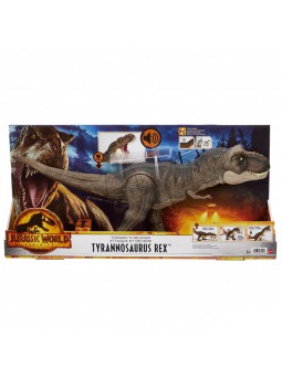 Tyrannosaurus Rex Golpea y Devora de Jurassic World