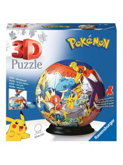 Puzzle 3D bola de pokemon