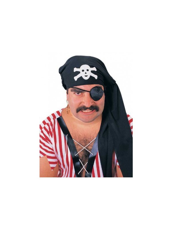 Blíster pañuelo y parche de pirata