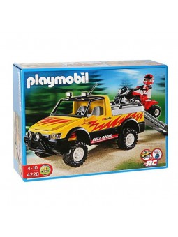 Playmobil® Pick-Up con Quad de Carreras de City Life