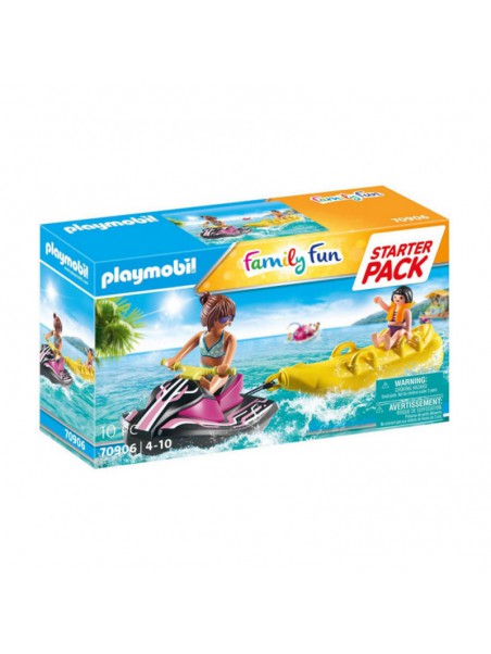 Playmobil® Starter Pack Moto de Agua con Bote de Family Fun