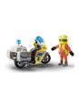Playmobil® Moto de Emergencias con luz intermitente