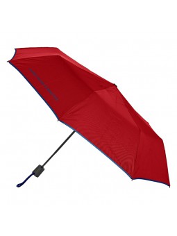 Paraguas plegable Benetton rojo