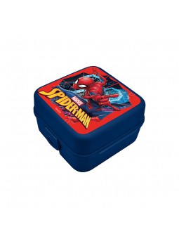 Fiambrera con compartimentos Spiderman