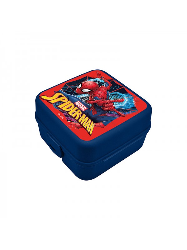 Fiambrera con compartimentos Spiderman