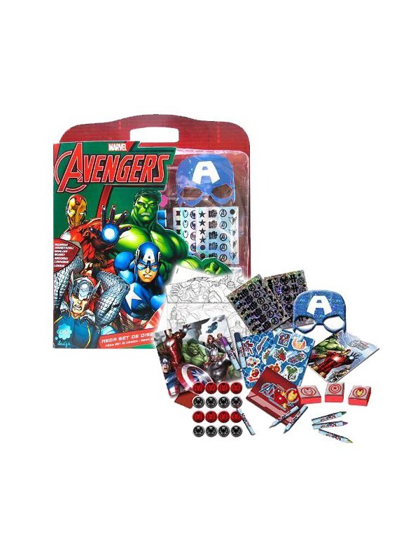 Mega Set de Diseño Avengers