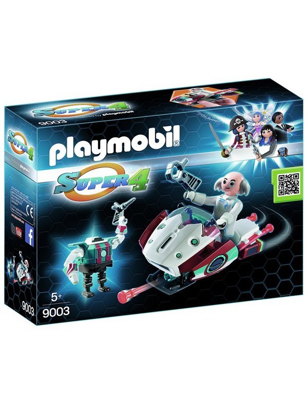 PLAYMOBIL® Skyjet con Dr. X y robot